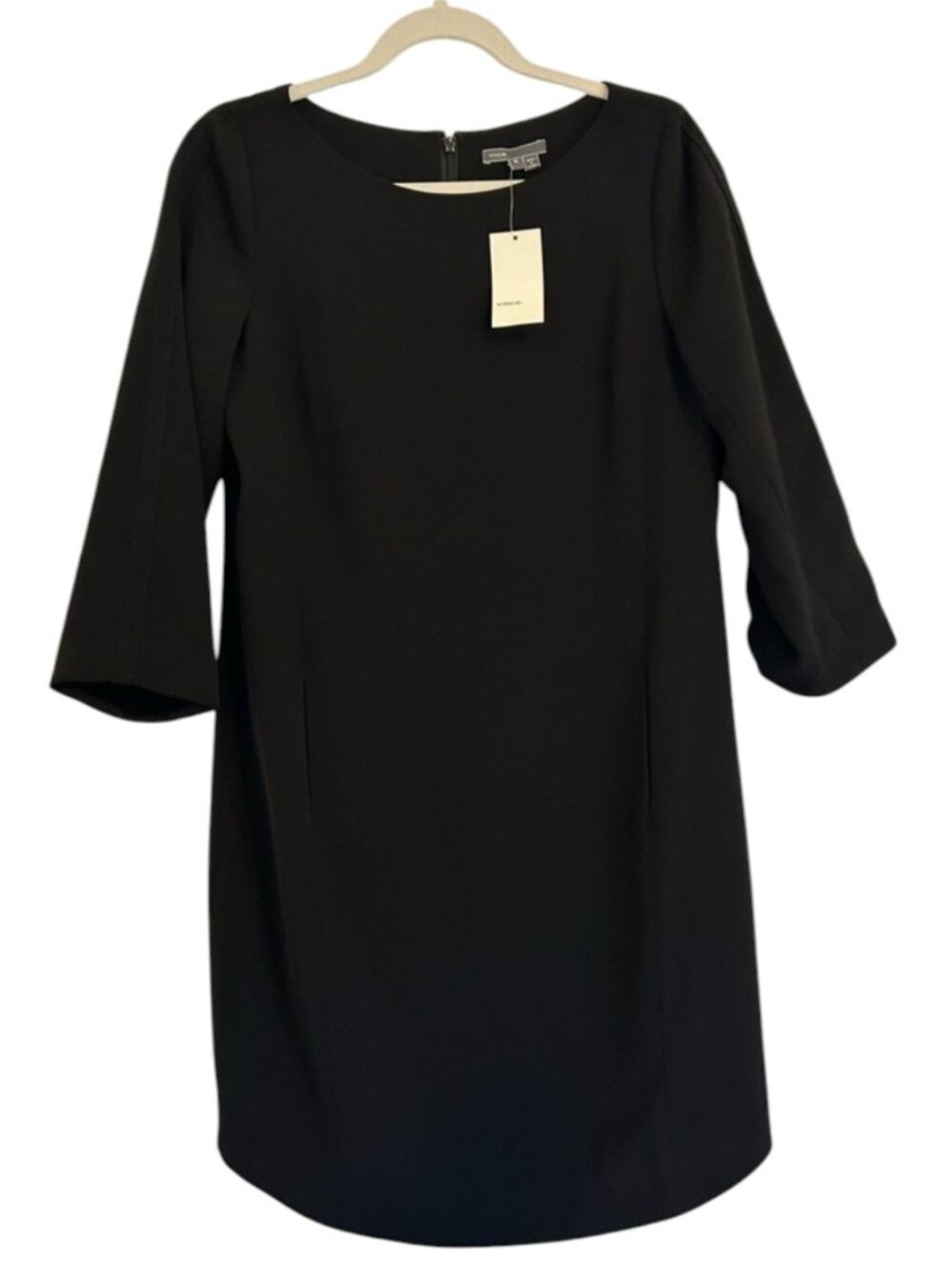 NWT VINCE Black Dress Size 6 *Flaw*